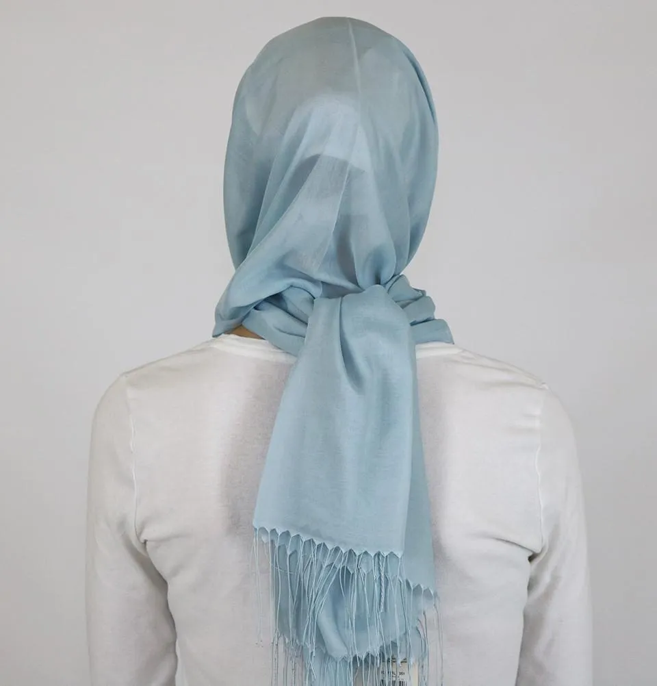 Aker Ince Hijab Shawl #351 Baby Blue