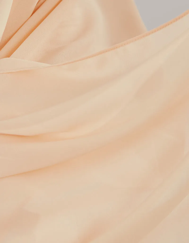 Chiffon Shawl - Shades of Light Nude