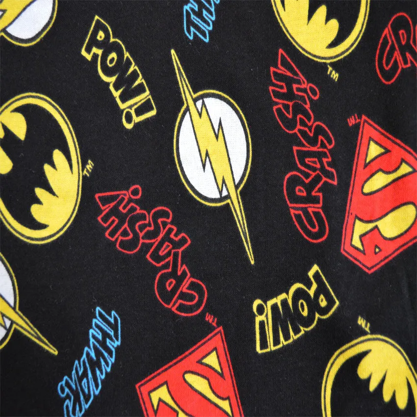 DC Comics Justice League Cotton 4 Piece Pajamas