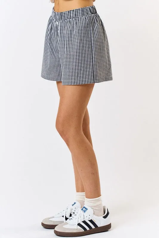 Gingham Boxer Shorts