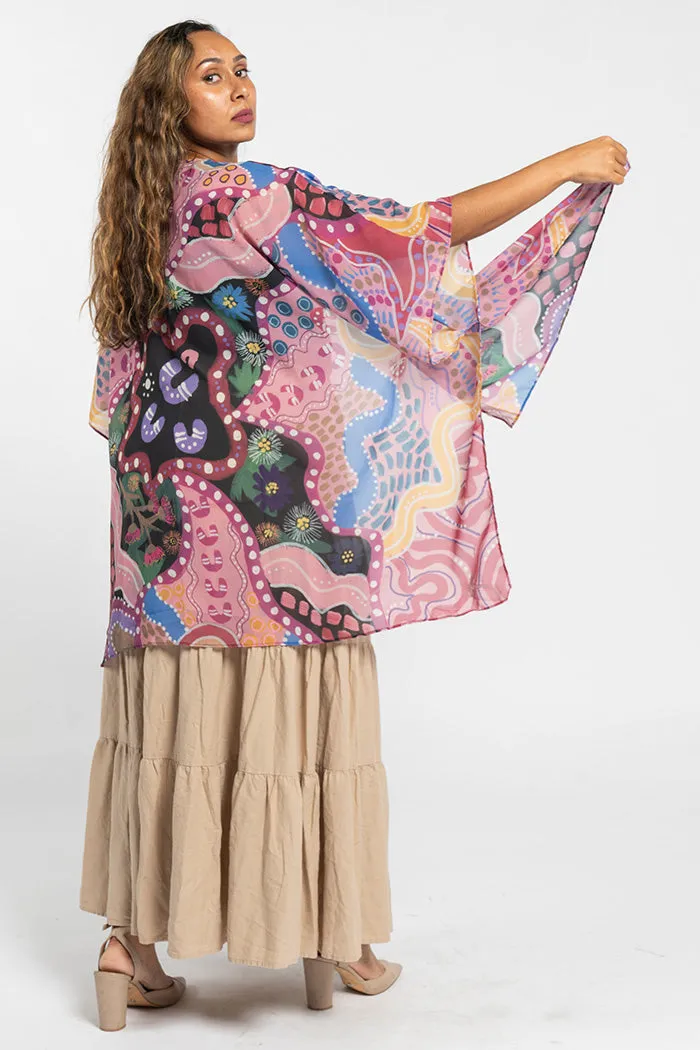 Guiding Light Chiffon Shawl