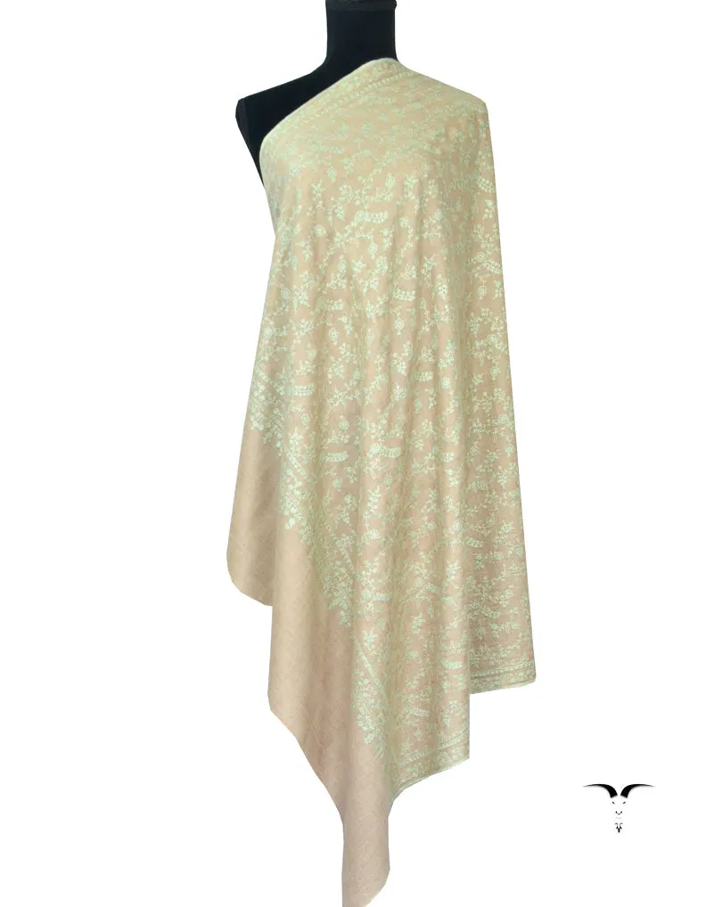 Hand Embroidered Pashmina Shawl 5285