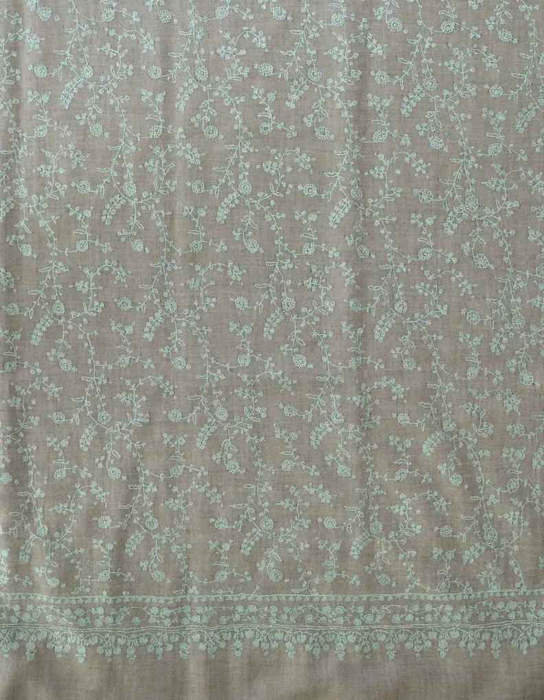 Hand Embroidered Pashmina Shawl 5285