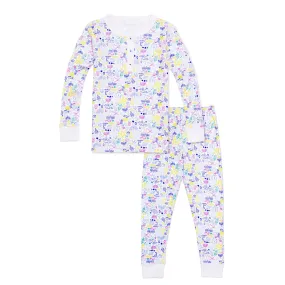 Hanukkah Two Piece Kids Henley Pajamas