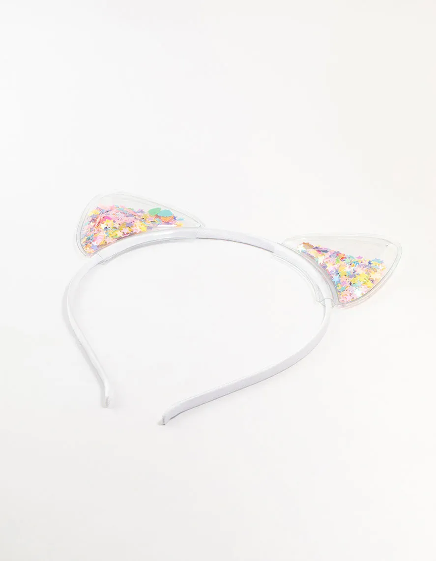 Kids Mixed Cat Ear Headband