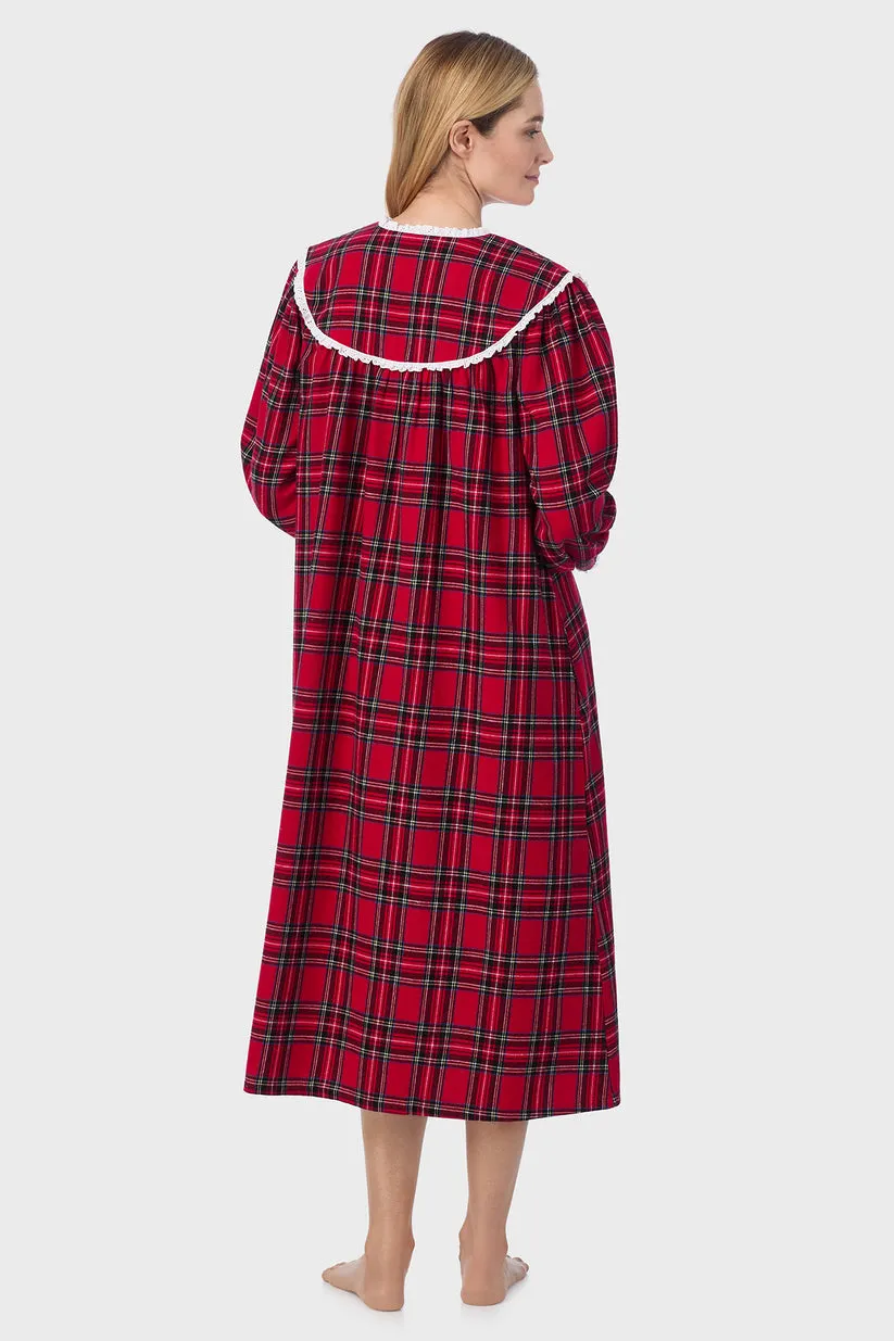 Lanz of Salzburg Flannel Long Gown