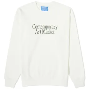 Market Contemporary Art Crewneck Sweatshirt