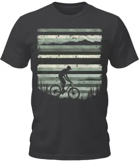 Mens Mountain Biking Cycling Graphic Tee Cool Premium Tshirt