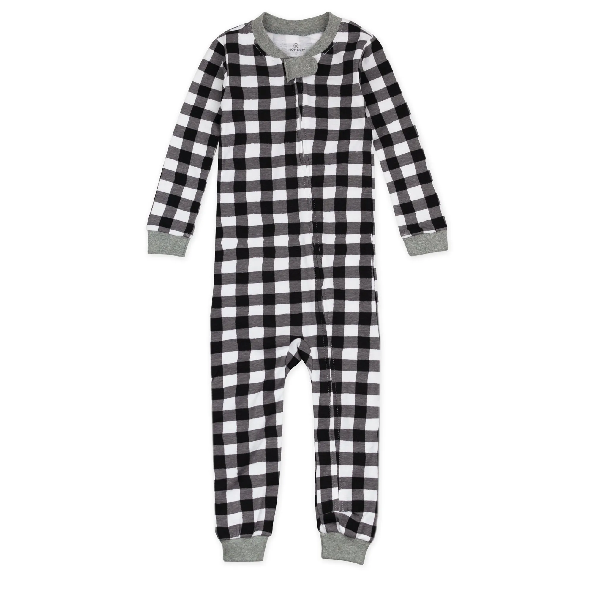 Organic Cotton Holiday Snug Fit Footless Pajama