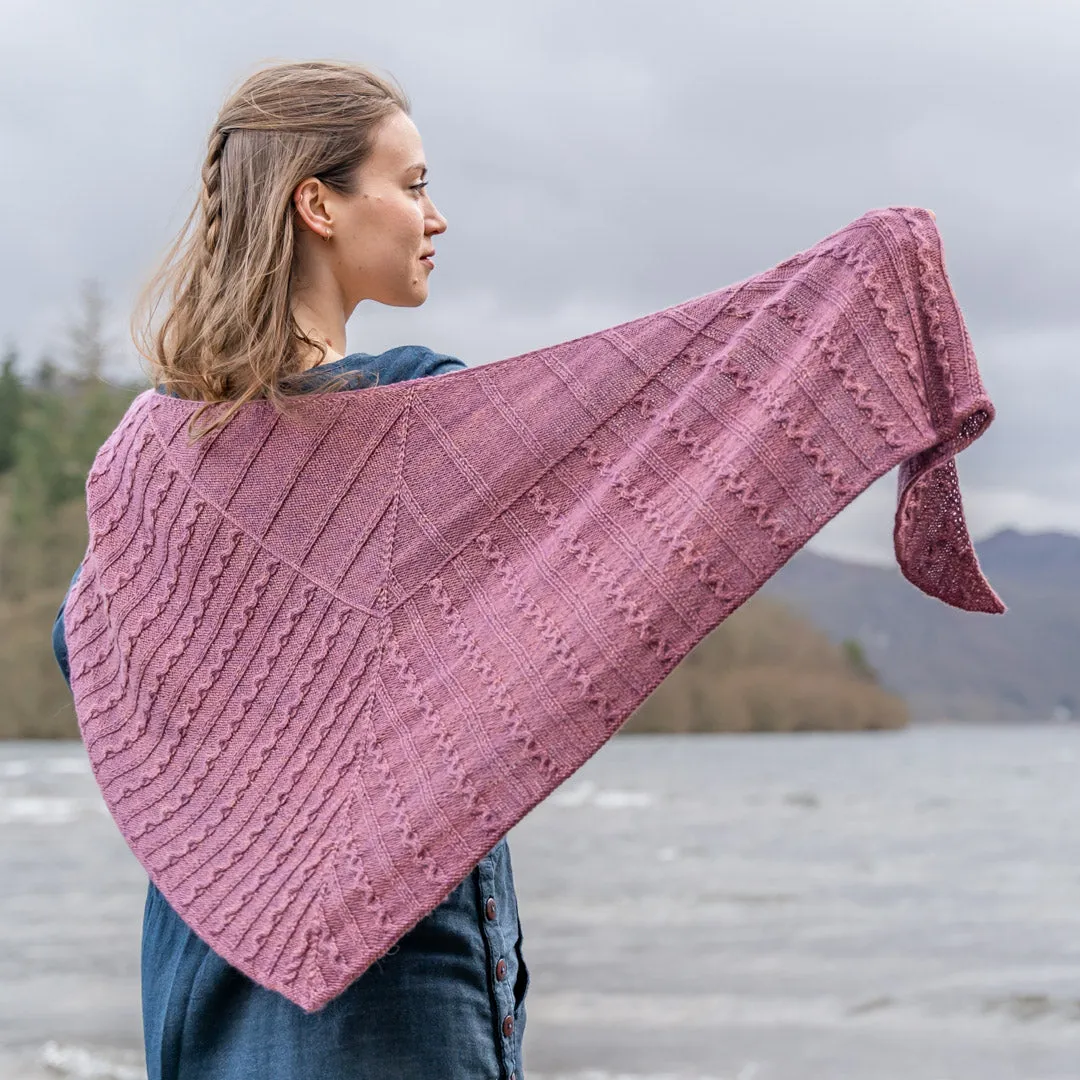 Pacific Crest Trail Shawl Pattern