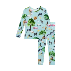 Posh Peanut Basic Long Sleeve Pajamas - Brayden