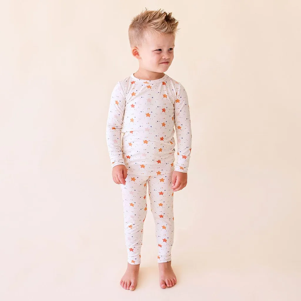 Posh Peanut Long Sleeve Pajama Set - Jetson