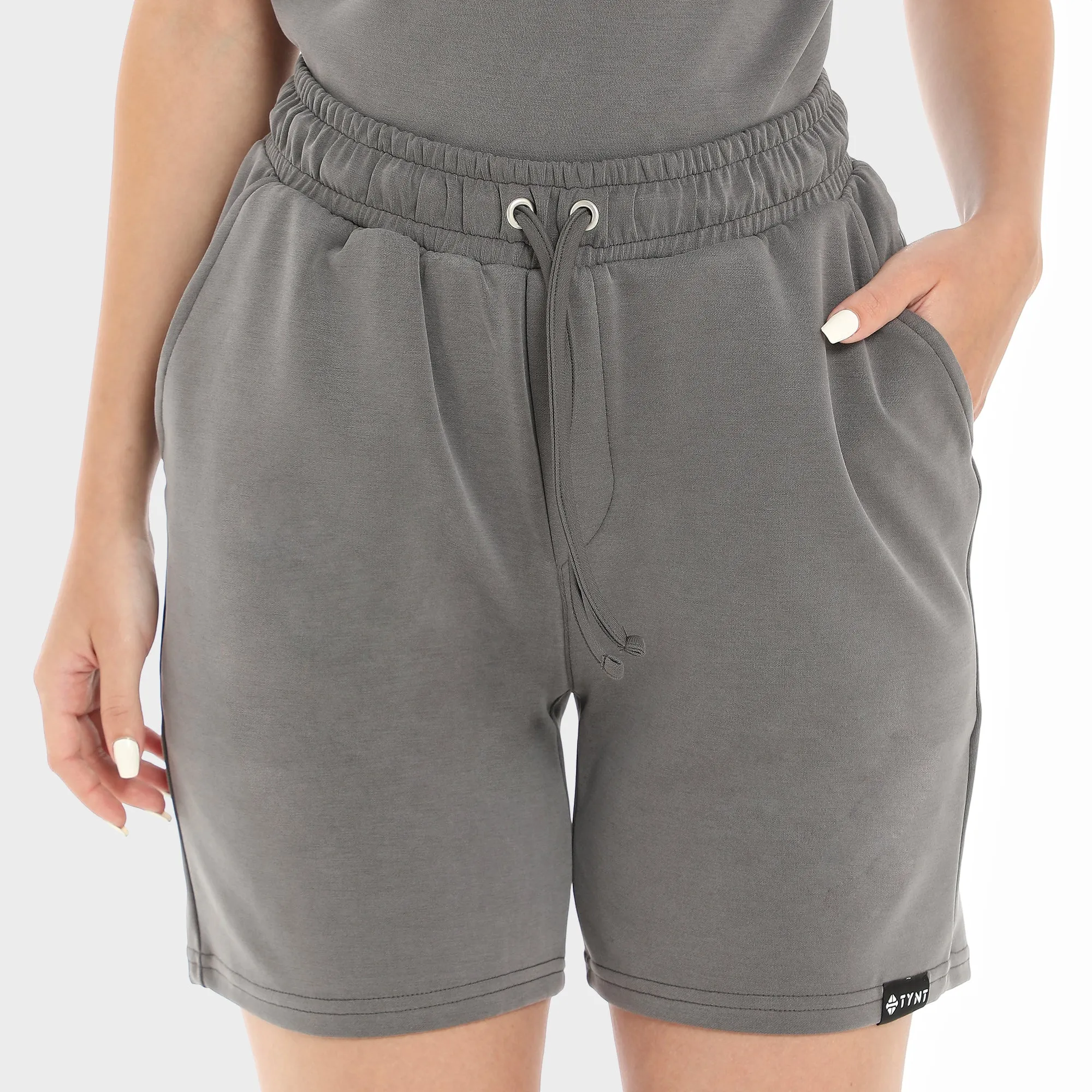 Premium Shorts For Women - Grey