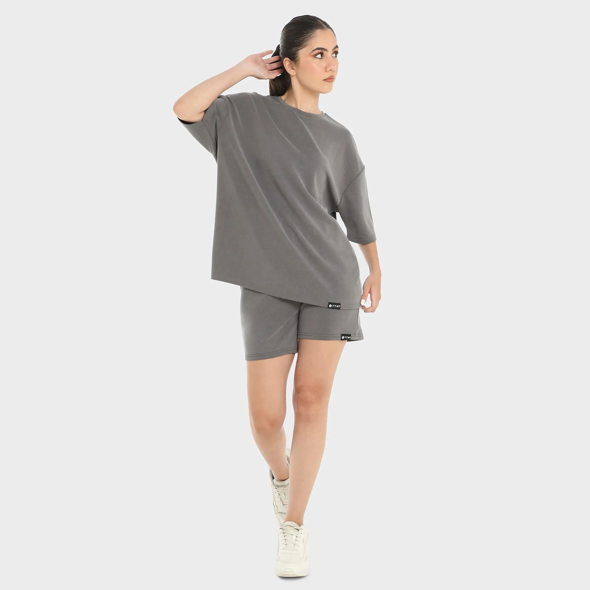 Premium Shorts For Women - Grey