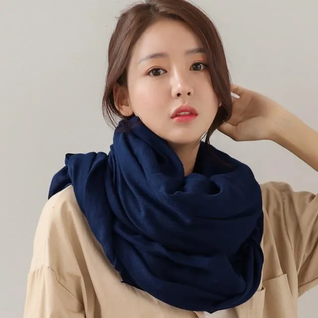 Pure Colours Oversized Shawls