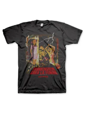 "Frankenstein Created Woman" French Poster T-Shirt