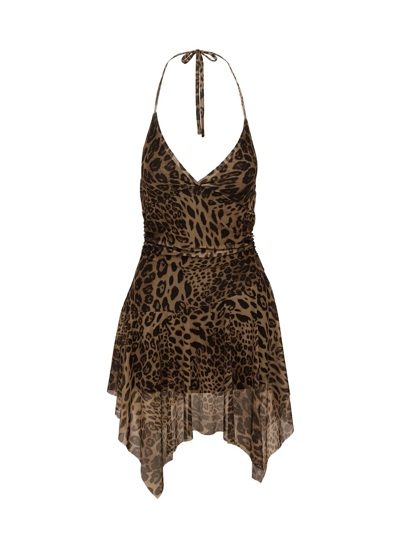 Sabetha Mini Dress Leopard