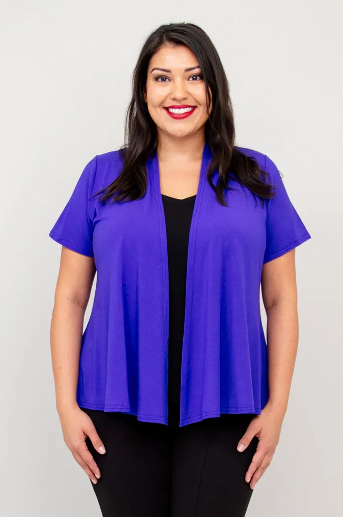 Sherry Jacket, Violet, Bamboo- Final Sale