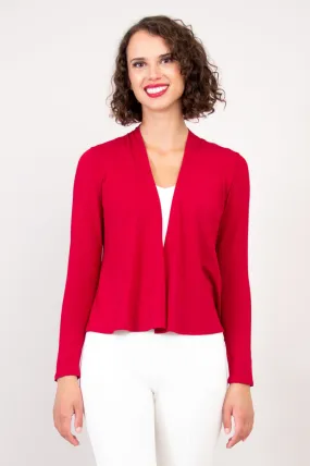 Sherry L/S Jacket, Lipstick, Bamboo- Final Sale