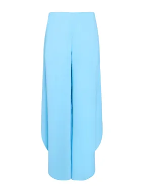 Side Slit Stretch-Cady Pants