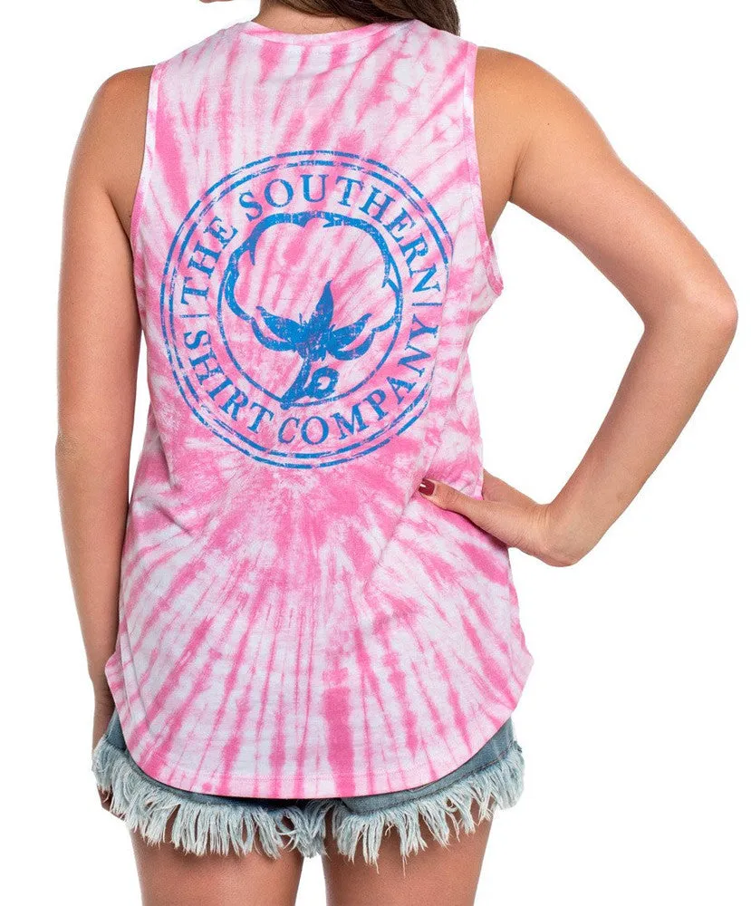 Southern Shirt Co - Salt Washed Tie Dye Tank