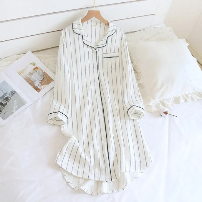 Summer Long Sleeved Nightgowns