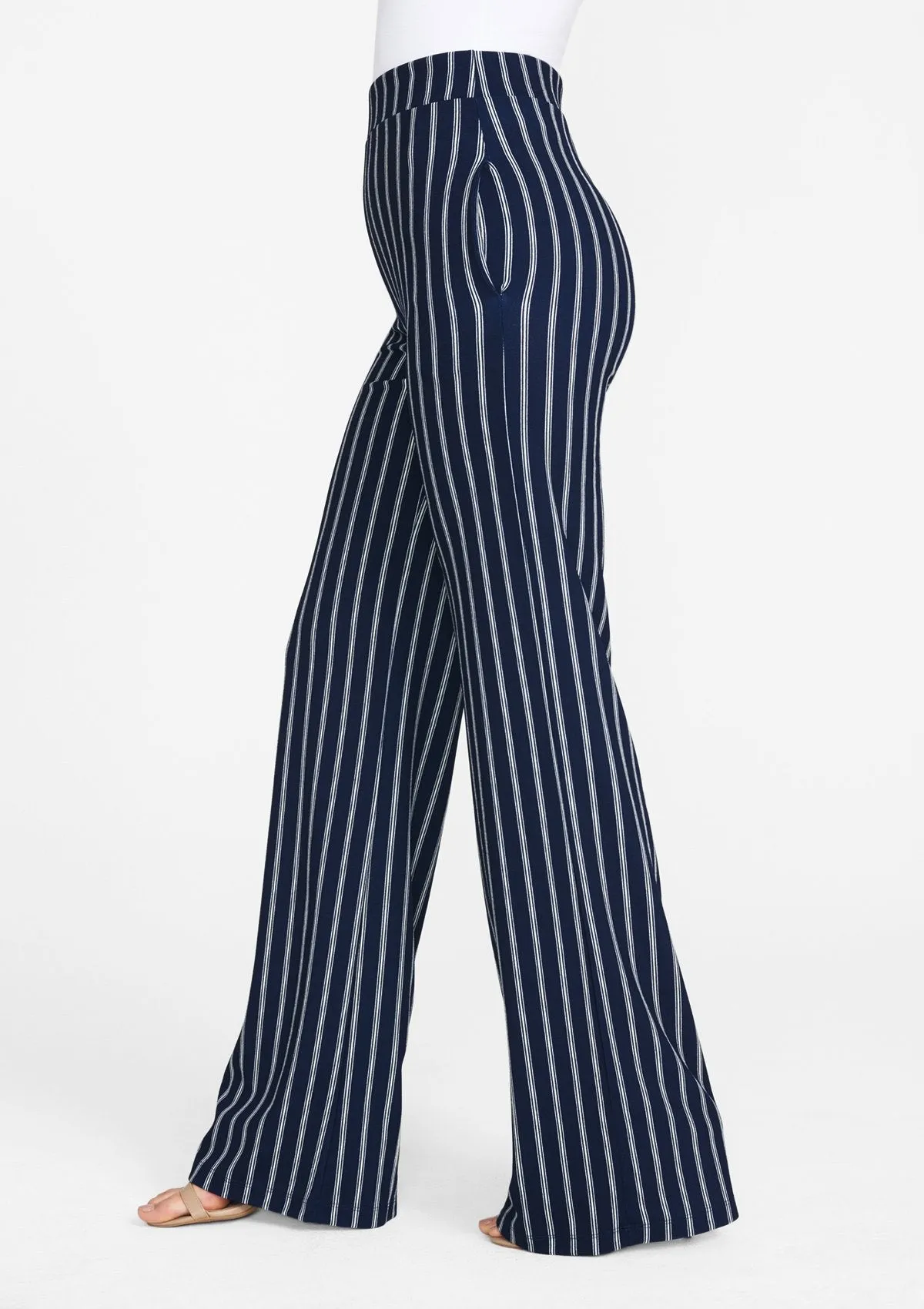 Tall Cassie Stripe Flare Pants