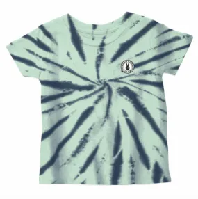 Tiny Whales - Low Tide Tee in Seafoam Tie Dye