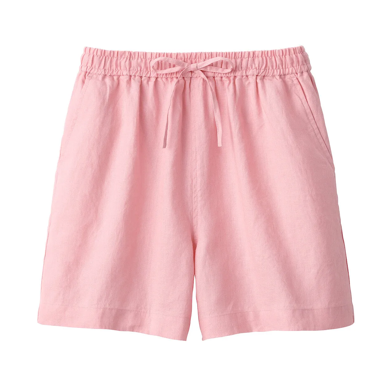 Washed Linen Shorts