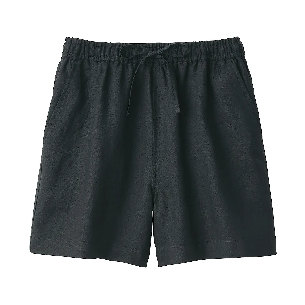 Washed Linen Shorts