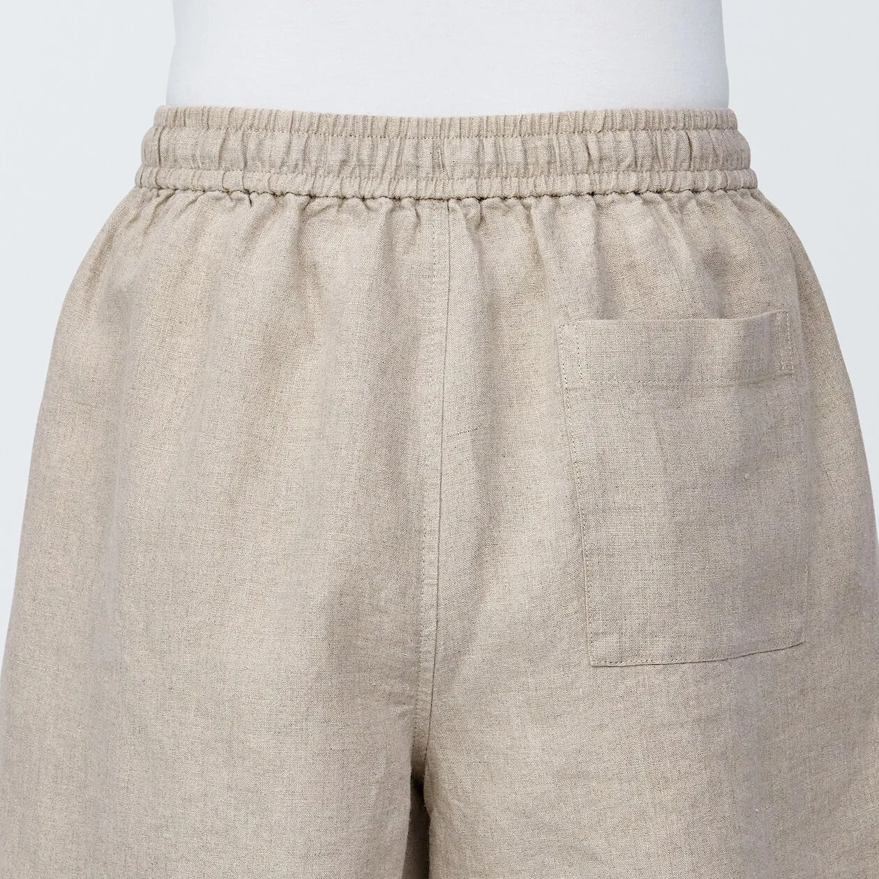 Washed Linen Shorts