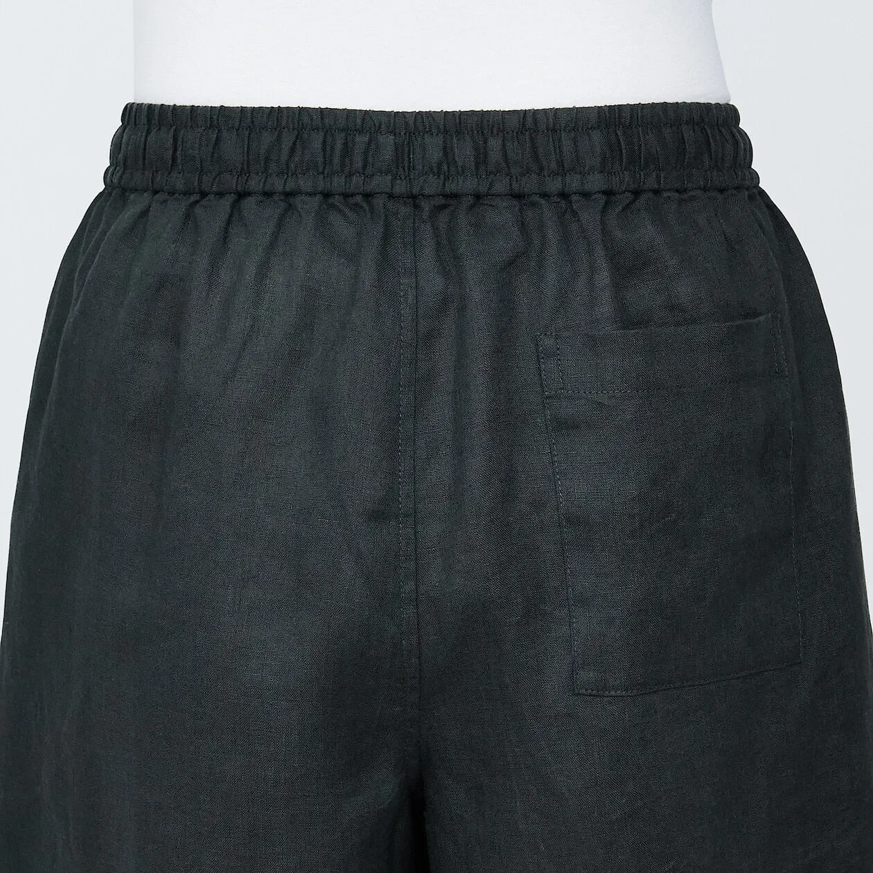 Washed Linen Shorts