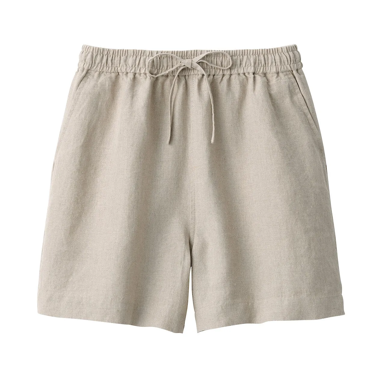 Washed Linen Shorts