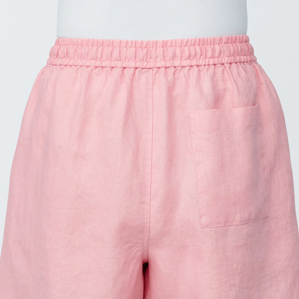 Washed Linen Shorts