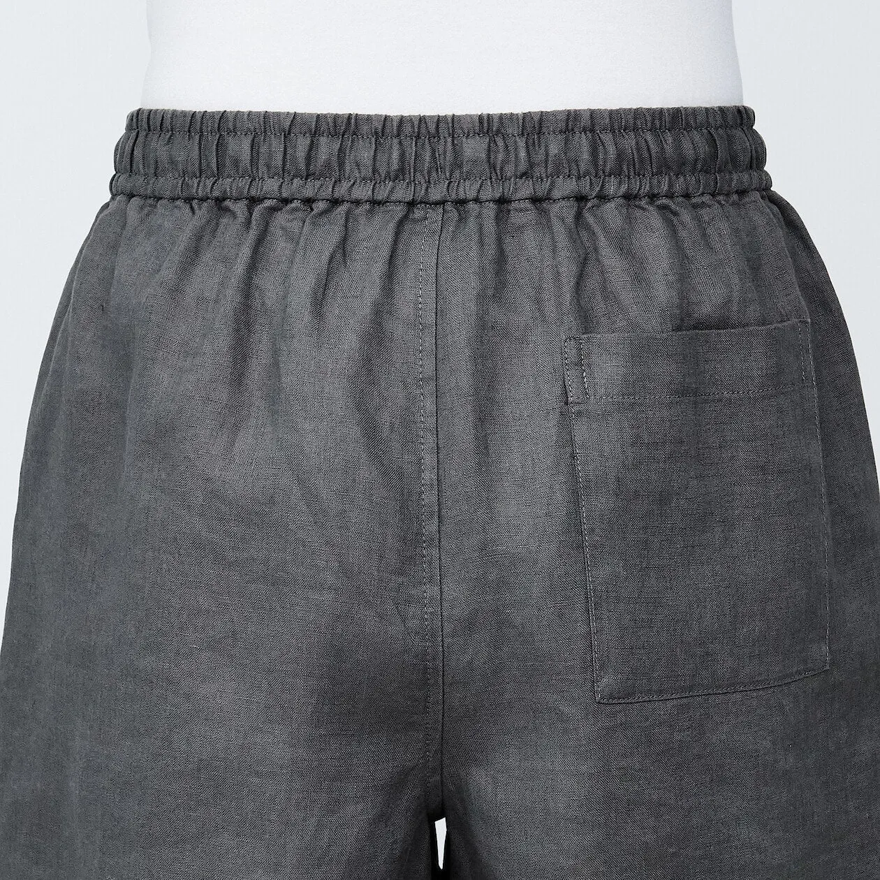 Washed Linen Shorts