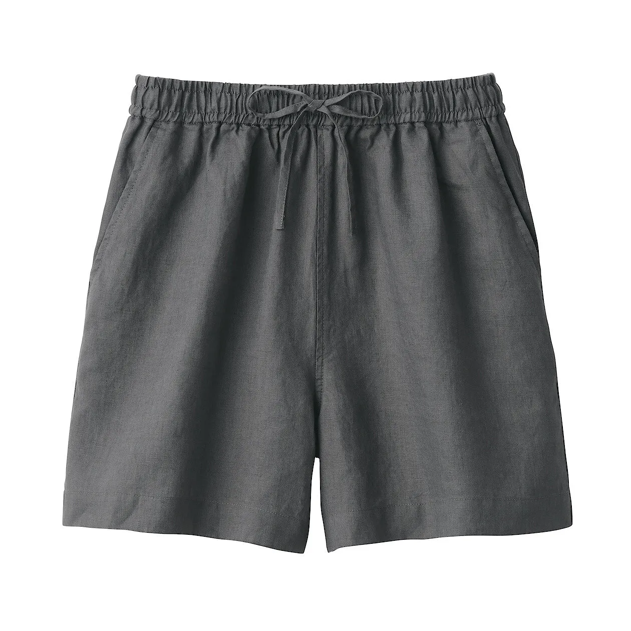 Washed Linen Shorts