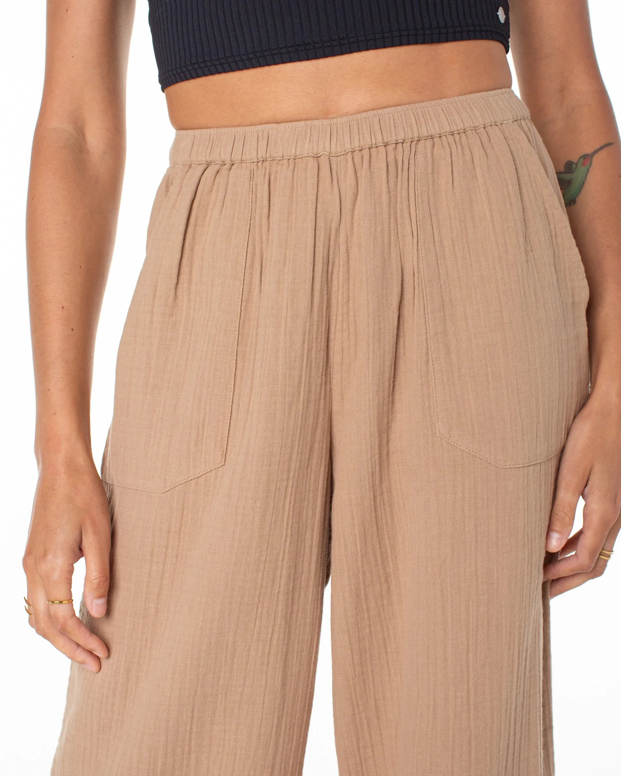 What A Vibe Wide Leg Pants - Amphora